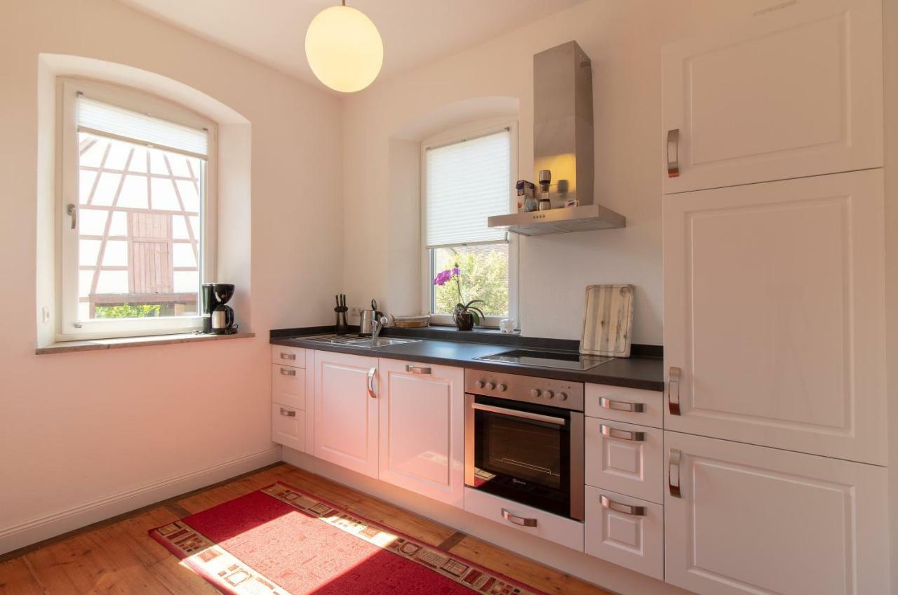 Exklusive Ferienwohnung Geisfeld Bagian luar foto