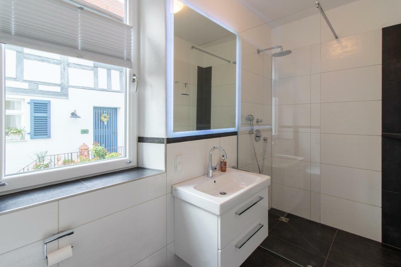 Exklusive Ferienwohnung Geisfeld Bagian luar foto